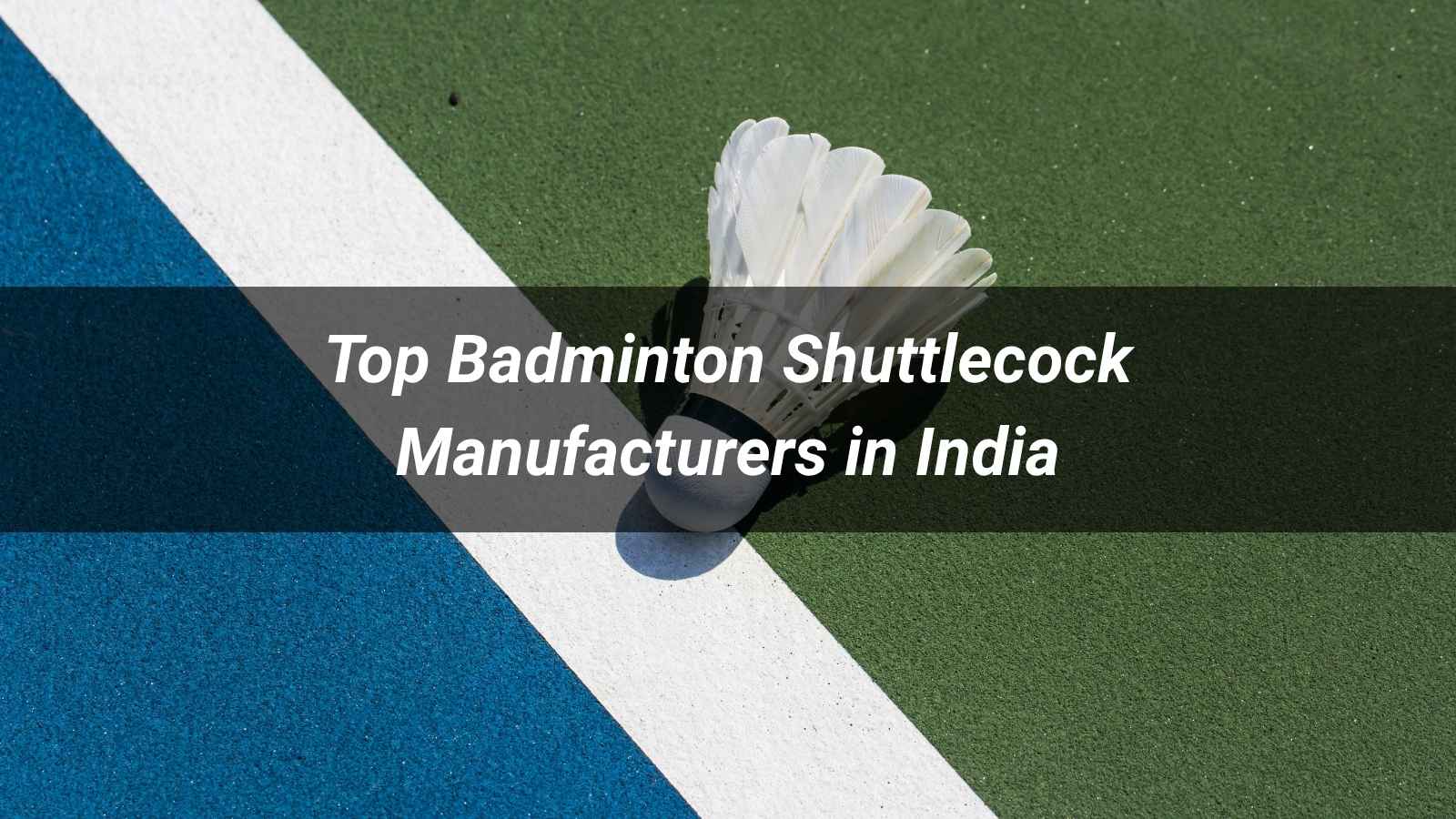 Top 10 Badminton Shuttlecock Manufacturers in India 2026