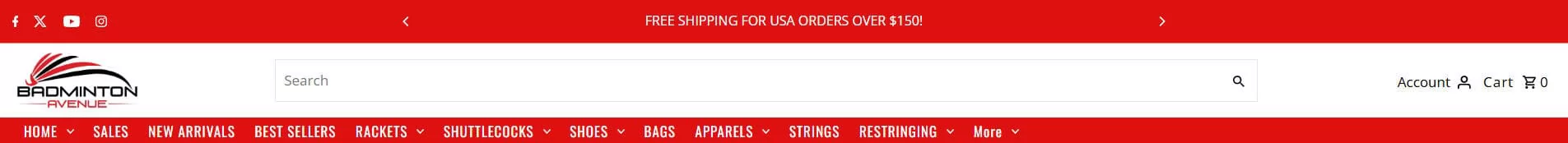 Badminton Avenue Badminton Shuttlecock Supplier in the USA