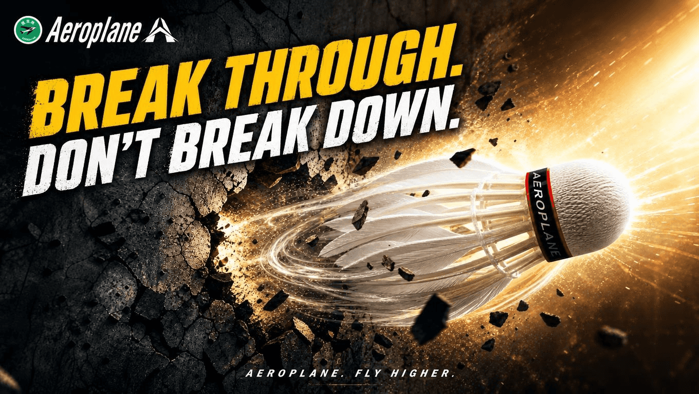 BREAK THROUGH. DON'T BREAK DOWN